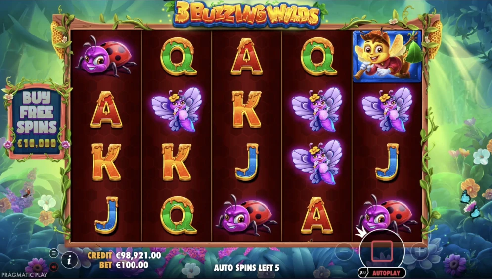 3 Buzzing Wilds Slot