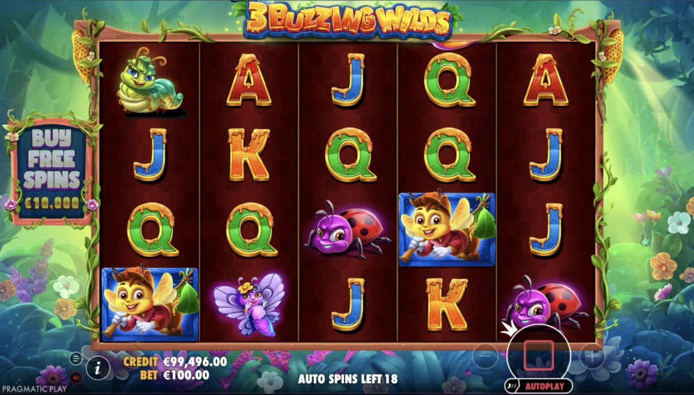 3 Buzzing Wilds Slot